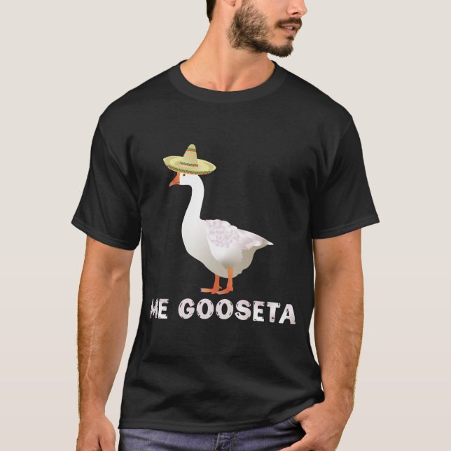 Me Gooseta T Shirt (Framsida)