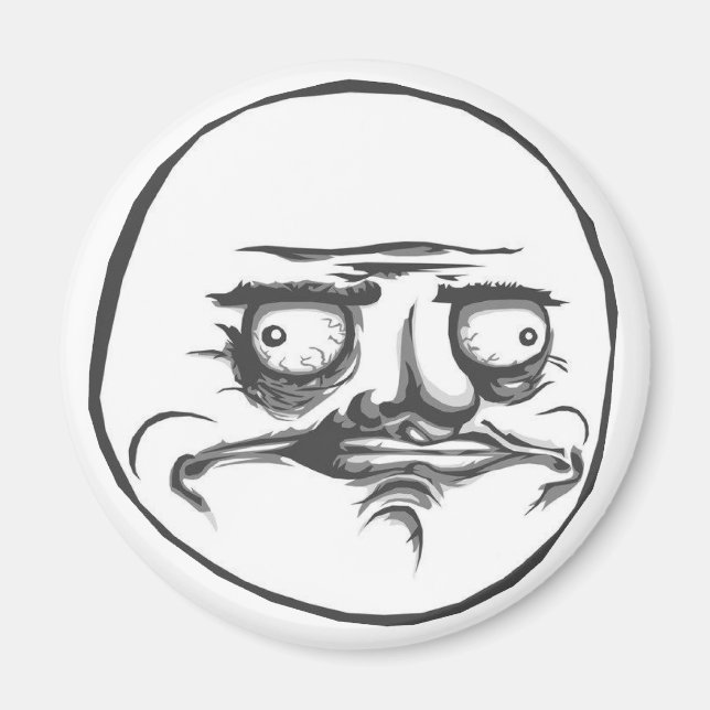 Me Gusta Fridge Magnet (Framsidan)