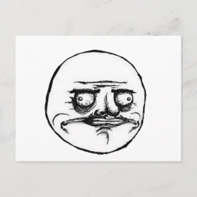 Me Gusta Guy Vykort (Framsida)