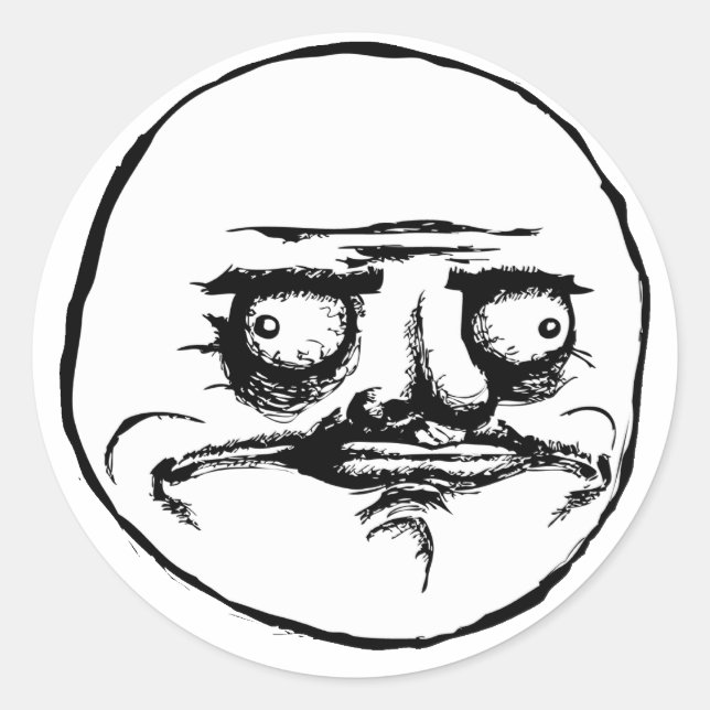 Me Gusta Runt Klistermärke (Framsida)