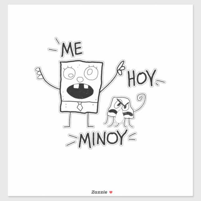 Me Hoy Minoy Doodle Klistermärken (Ark)