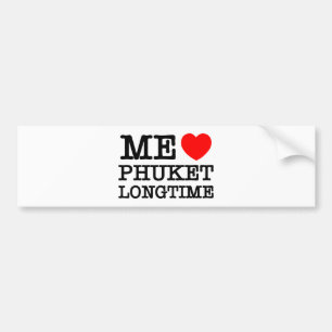 ME KÄRLEK PHUKET LONGTIME BILDEKAL