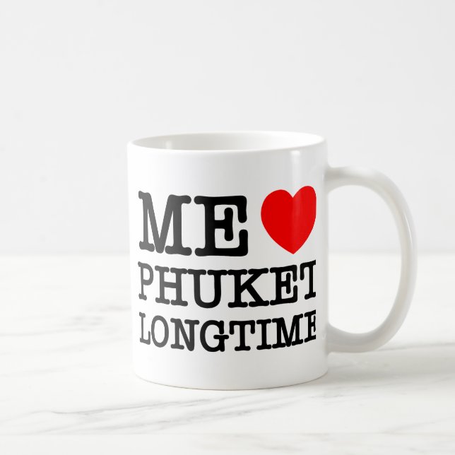 ME KÄRLEK PHUKET LONGTIME KAFFEMUGG (Höger)