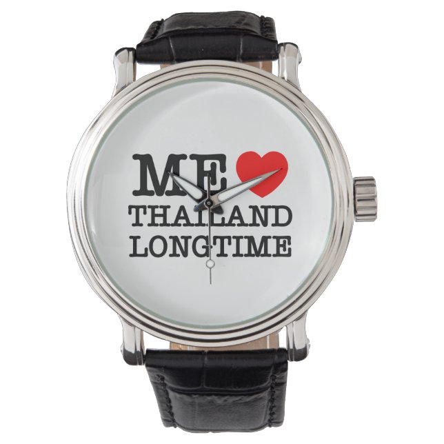 ME KÄRLEK THAILAND LONGTIME ARMBANDSUR (Framsida)