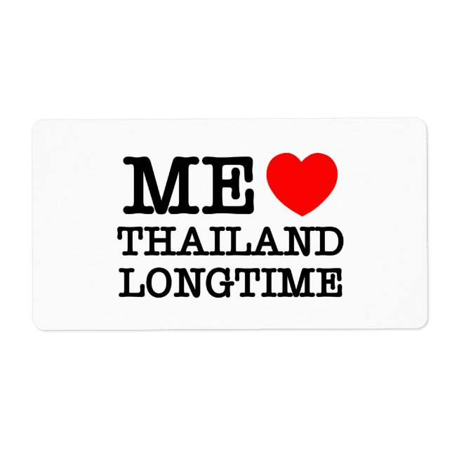 ME KÄRLEK THAILAND LONGTIME FRAKTSEDEL (Framsidan)