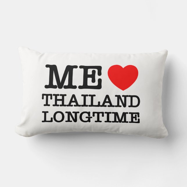 ME KÄRLEK THAILAND LONGTIME LUMBARKUDDE (Framsida)