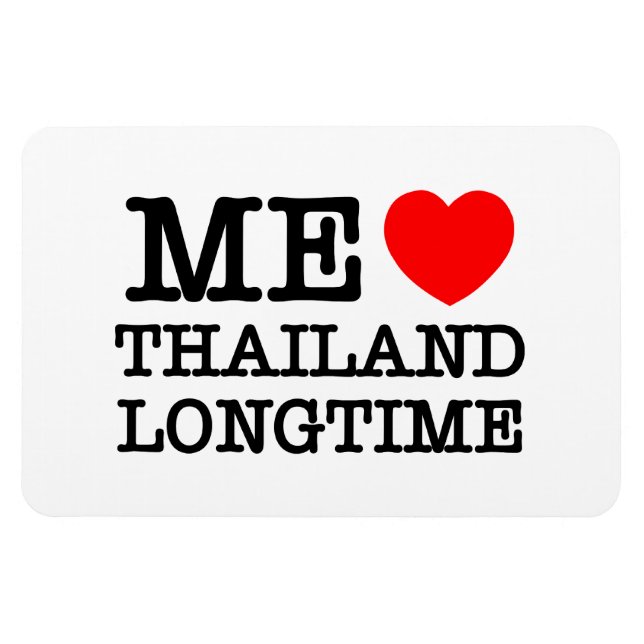 ME KÄRLEK THAILAND LONGTIME MAGNET (Horisontell)