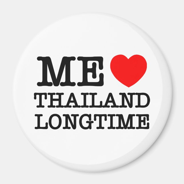 ME KÄRLEK THAILAND LONGTIME MAGNET (Framsidan)