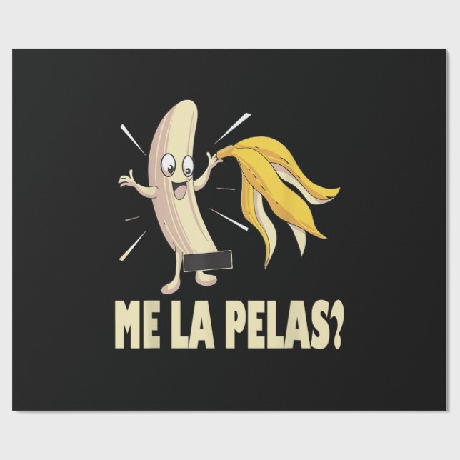 Me La Pelas Presentpapper (Platt)