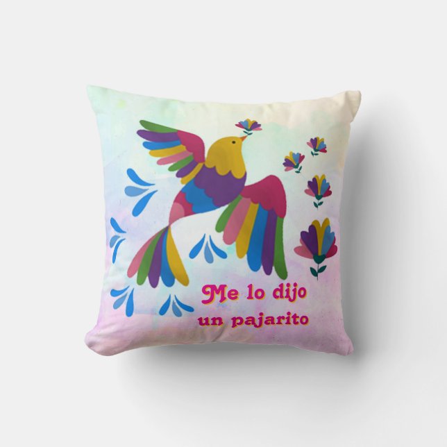 'Me lo dijo un pajarito' arte mexicano Kudde (Framsida)