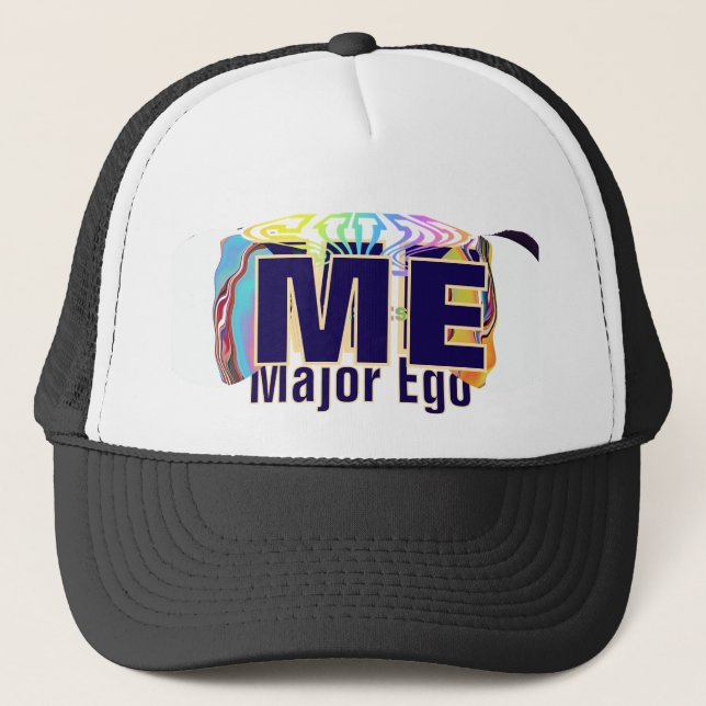 ME/Major Ego Logotyp Rainbow Keps (Framsida)