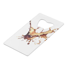 Me Messy, Never! Kreditkort Flasköppnare