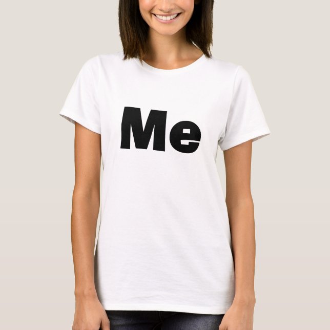 Me/Mini Me Matching Far/Son Mor/Dotter T-shirt (Framsida)