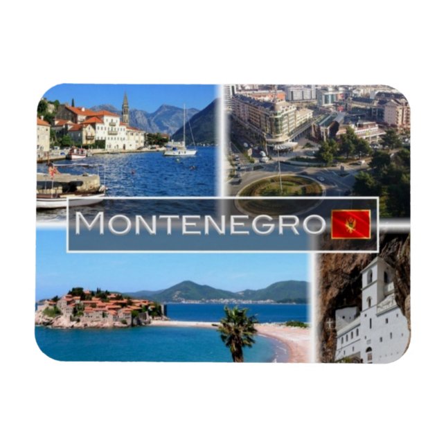 ME Montenegro - Podgorica - Magnet (Horisontell)