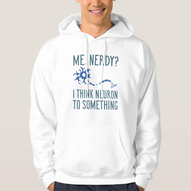 Me Nerdy Hoodie (Framsida)
