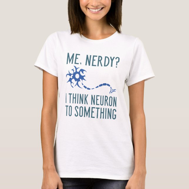 Me Nerdy T Shirt (Framsida)