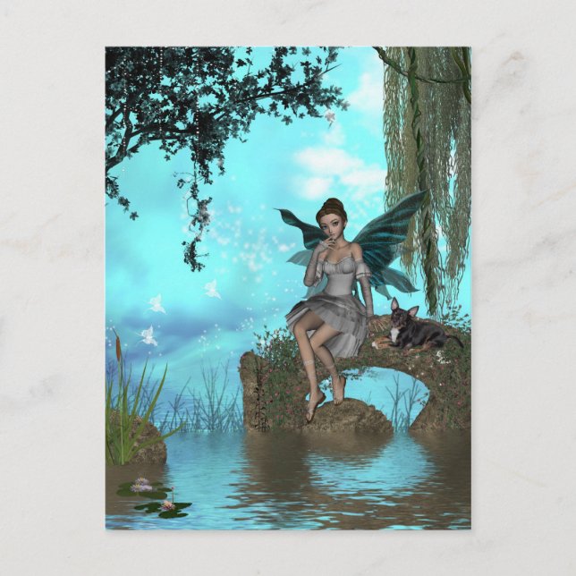 ME och älvorna 23 Vykort (Framsida)