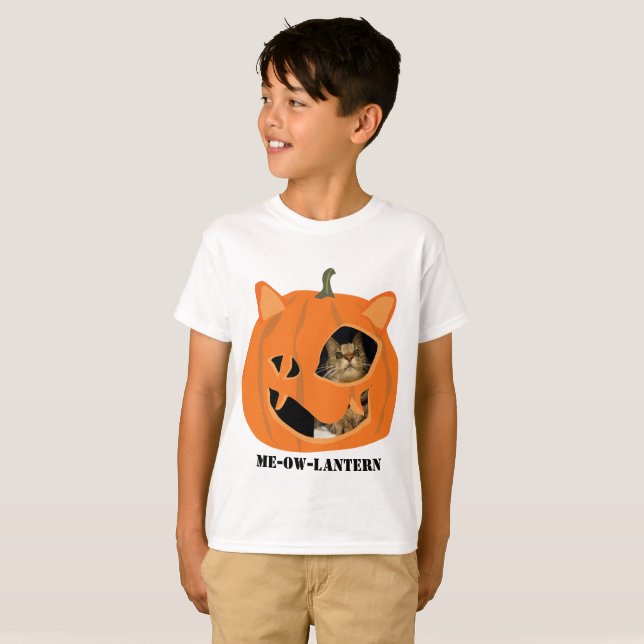ME-OW-LANTERN TEE (Hel framsida)