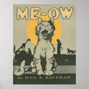 Me-ow Poster