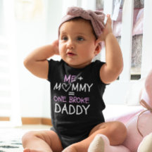 Me plus Mamma = en fattig pappa söt, rolig svart s