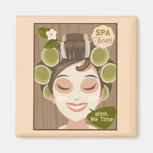 Me Time Spa-magnet Magnet