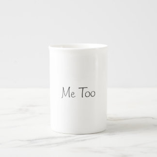 Me Too kaffemugg Benporslin Mugg