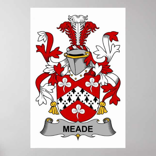 Meade Family Crest Poster (Framsidan)