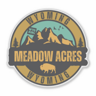 Meadow Acres, Wyoming Klistermärken