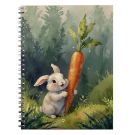 Meadow Bunny Dreams: Whimsical Notebook Anteckningsbok