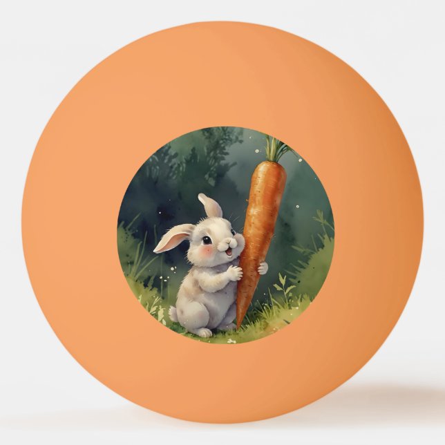 Meadow Bunny Dreams: Whimsical Ping Pong Boll (Framsidan)