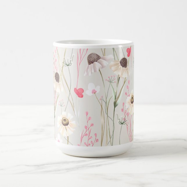 Meadow cottage land print kaffemugg (Center)