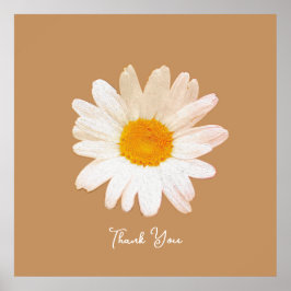 Meadow Daisy – Floral Cozy Cottagecore Poster