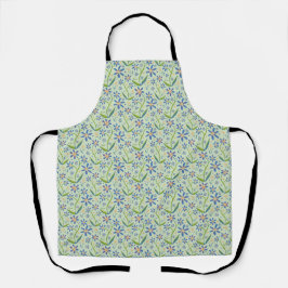 Meadow | Dancing Watercolor Daisies Apron