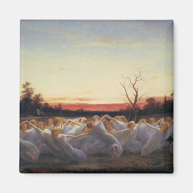 Meadow Elves Magnet (Framsidan)