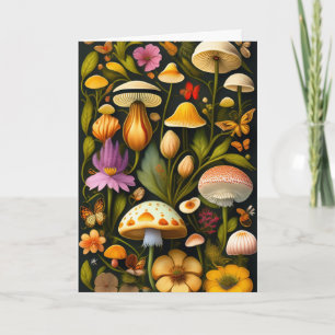 Meadow Flora   Modern Haeckel Kort