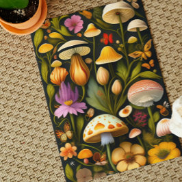 Meadow Flora | Modern Haeckel Kort