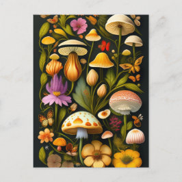 Meadow Flora | Modern Haeckel Vykort