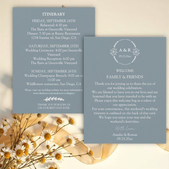 Meadow Flowers Bröllop Välkomsthisterary (Skapare uppladdad)