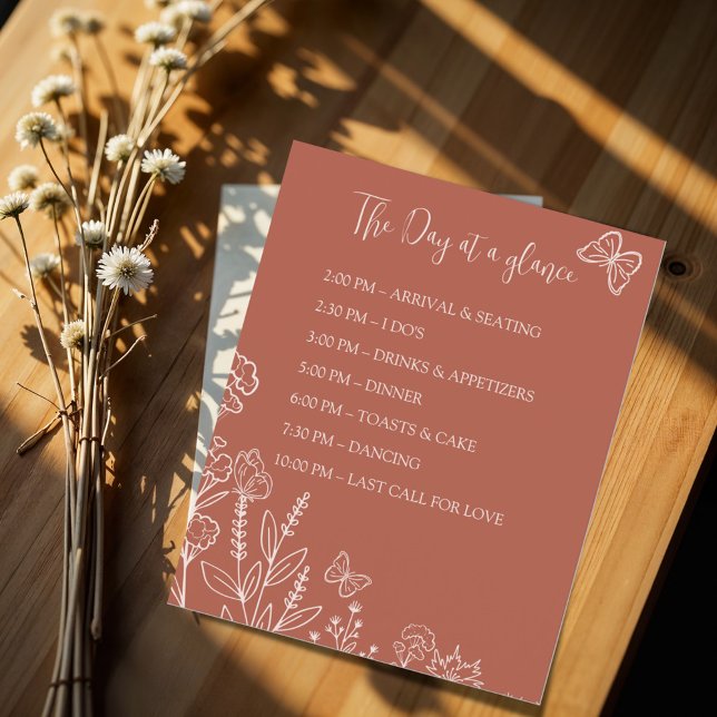 Meadow Flowers Bröllopstidslinje (Skapare uppladdad)