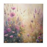 Meadow Flowers Kakelplatta<br><div class="desc">Skuggblommor i söt färg</div>