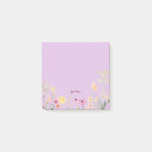 Meadow Flowers Post-it Block