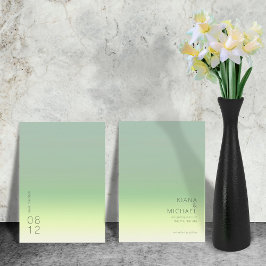 Meadow ID741 för övertoning i Bröllop Vår Spara Datumet