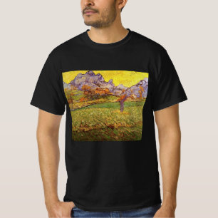 Meadow in Mountain av Vincent van Gogh T Shirt