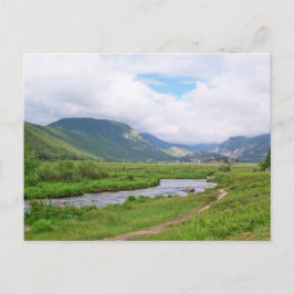 Meadow in Rocky Mountain National Park Vykort
