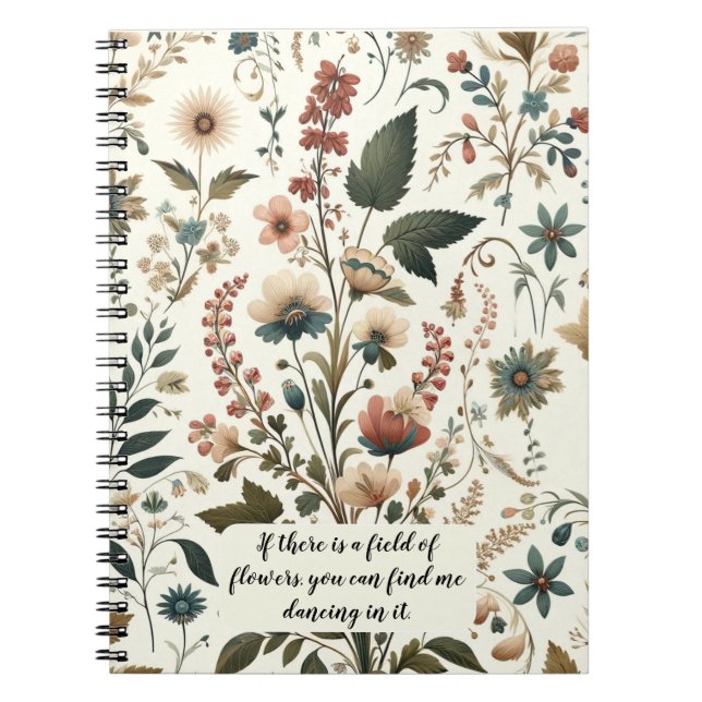 Meadow Melody Anteckningsbok (Framsidan)