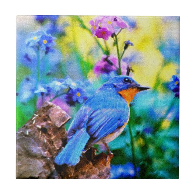 Meadow Melody Kakelplatta (Framsidan)