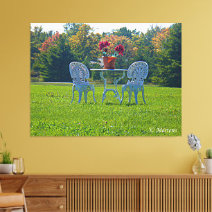 Meadow of Kärlek Wrapped Canvas