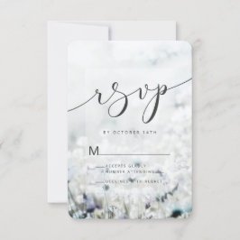 Meadow Sång tonar bort Wildblommor i Fält Boho OSA Kort