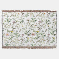 Meadow vild Blommor delikat mönster