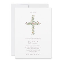 Meadow wildblomma kor den första Heligan Communion